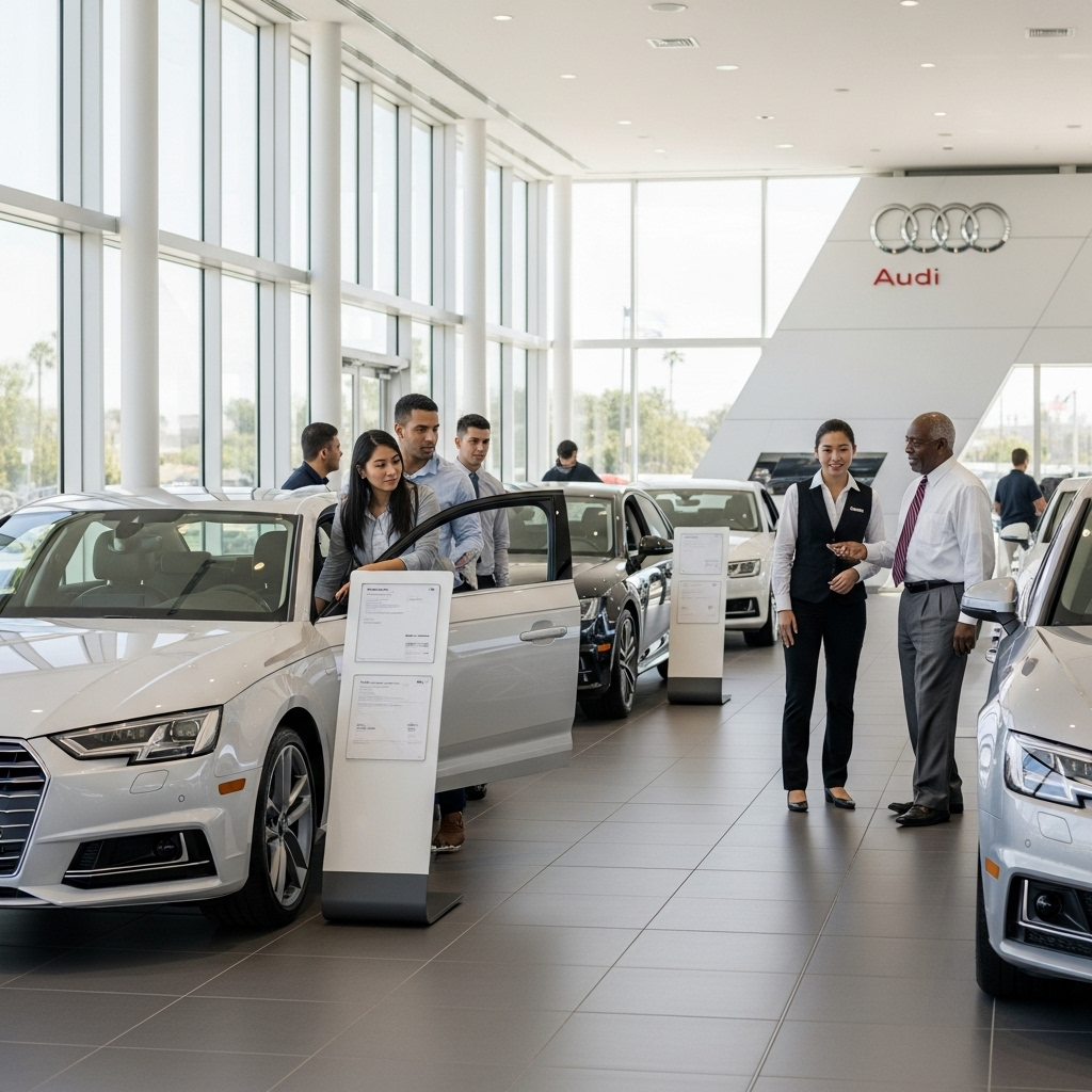 Audi z pierwszej ręki: spojrzenie na doświadczenia z salonów
